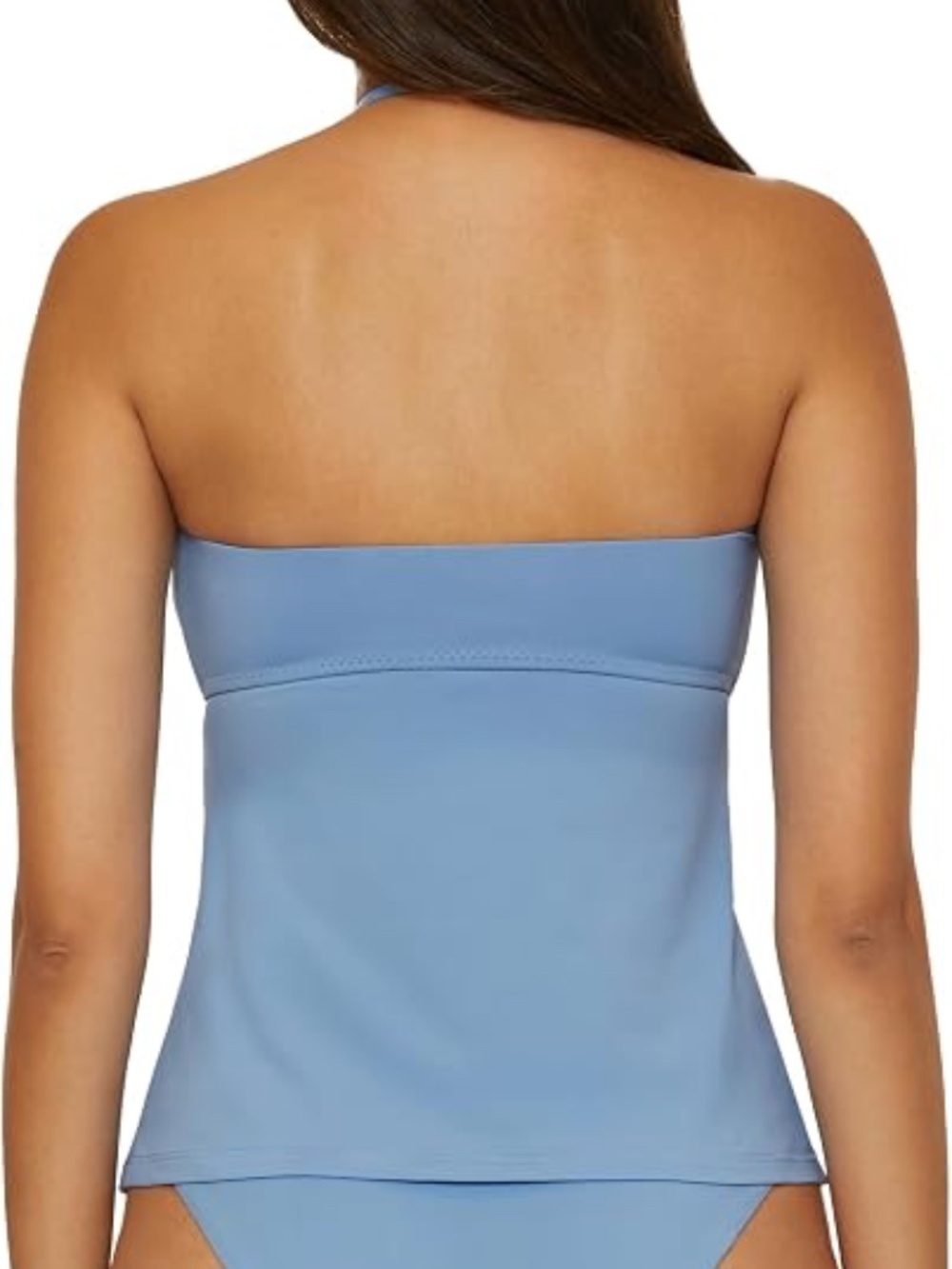 Lucky Brand Malaga Crochet Trim Multi-Way Tankini & Bottoms Swimsuit - Picture 3 of 16